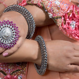 Noor Silver Kada for Women
