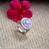Dazzle Love Sterling Silver Ring for Women