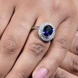 Azura Sterling Silver Ring for Women with Zirconia
