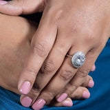 Bianca Sterling Silver Ring for Women with Zirconia