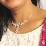 Manasi Silver 3-piece for Women with Zirconia
