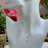 My Beautiful Wife Charm Silver Pendant Chain Set