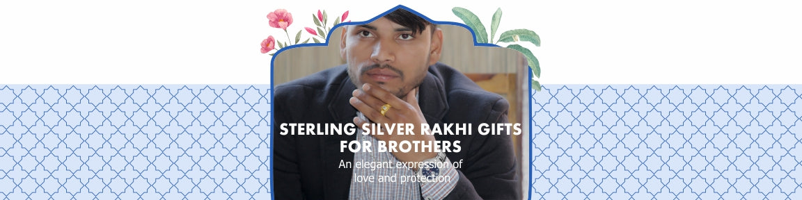Sterling Silver Rakhi Gifts for Brothers: An Elegant Expression of Love and Protection
