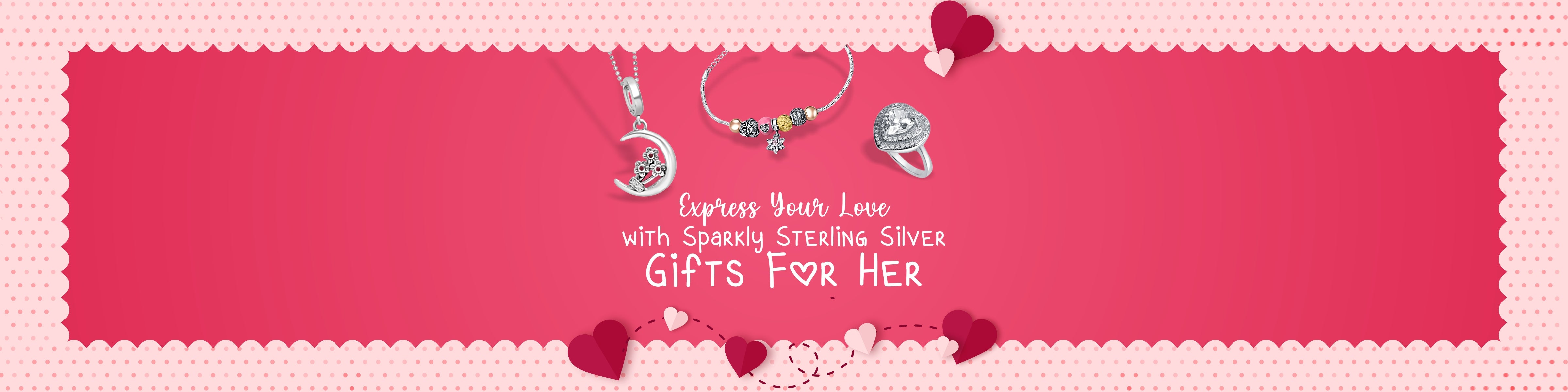 Express Your Love With Sparkly Sterling Silver Gifts for Her