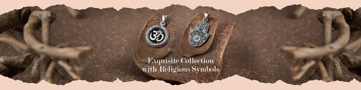Raajraani’s Exquisite Collection of Sterling Silver Jewellery with Religious Symbols