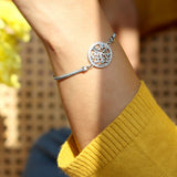 Tree of Life Silver Bracelet for Women with Colorful Zirconia