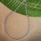 Lucky Bloom 925 Sterling Silver Oxidised Necklace