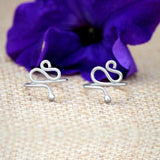Kalindi 925 Sterling Silver Toe Rings for women