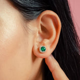 Green Mood 925 Sterling Silver Silver 4-piece Sets for Women