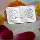 999 Silver Lakshmi Ganesha 20 Gram Bar Coin