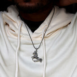 Carved Horse Pendant