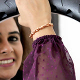 Indira Sterling Silver Rose Gold Bracelets for Women