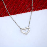 Heart Desire 925 Sterling Silver Pendant and Chain for girls
