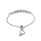 Upvan 925 Sterling Silver Bracelet for women