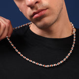 Rudraveerya 925 Sterling Silver Rudraksha Chain for Men