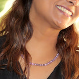 Twilight  – Dark Amethyst Necklace for women