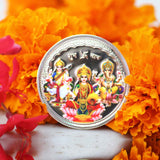 999 Silver Laxmi Ganesh Saraswati 10 Gram Coin