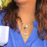 Golden Aura – Citrine stone Necklace for women