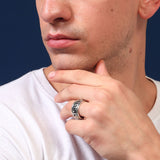 Kyros 925 Sterling Silver Band for Men