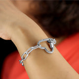 Crazy Sterling Silver Bracelet for Women