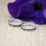Kriss 925 Sterling Silver Toe Rings for women