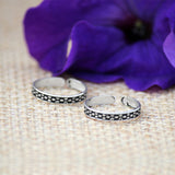 Pathway 925 Sterling Silver Toe Rings for women