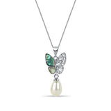 Graceful Butterfly 925 Sterling Silver 3-piece Sets for Women