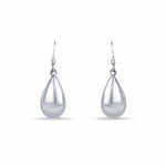 925 Sterling silverDangler features a drop shape hanging from a fish hook. 