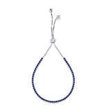Blue Desire Sterling Silver zirconia Bracelet for Women