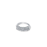 Garden Glory Sterling Silver Ring with Zirconia