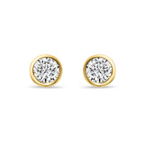 Kainaat Rose-Gold Sterling Silver Stud for Women