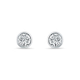 Shiny Dot Sterling Silver Studs for Girls