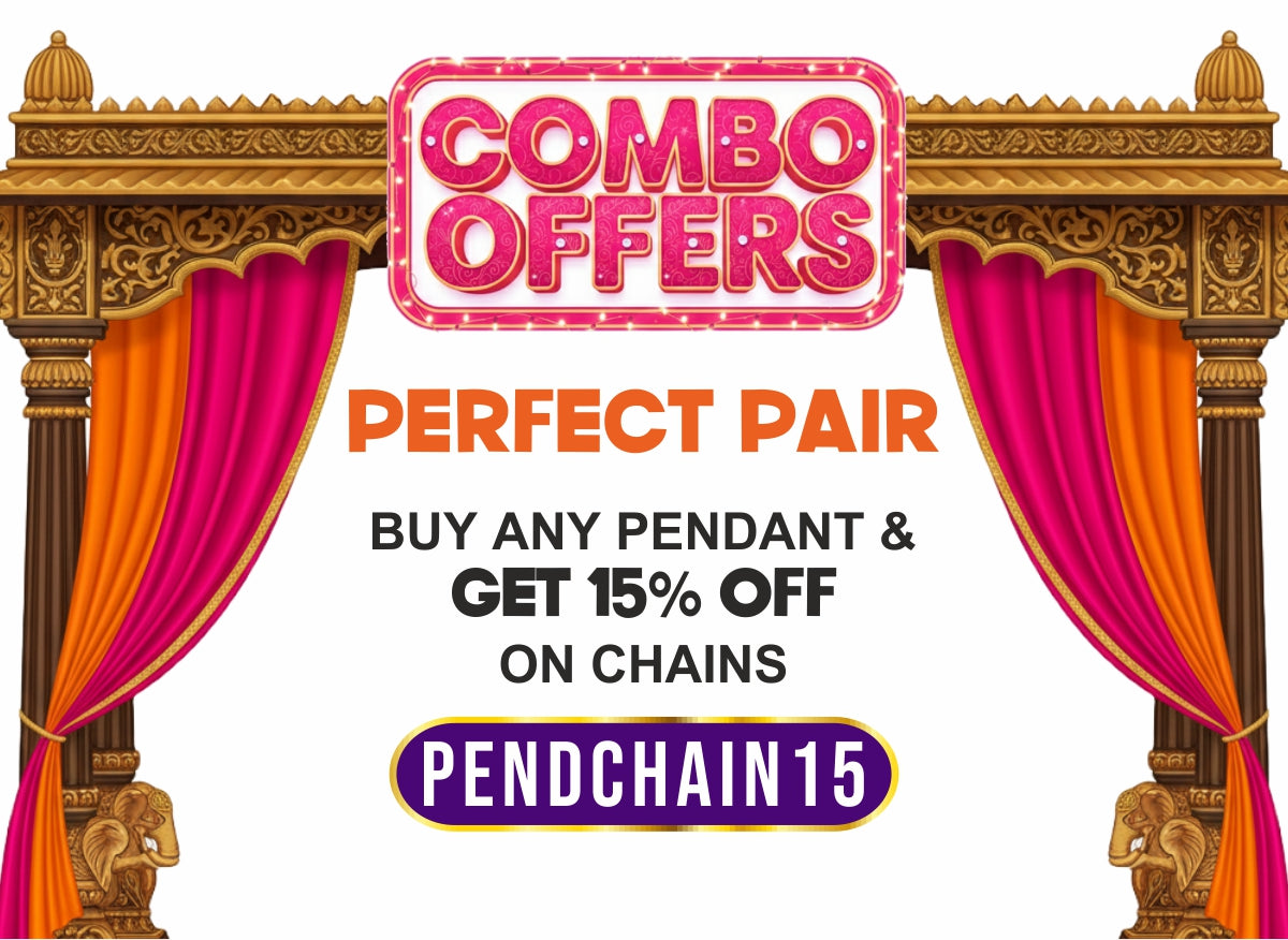 Chain Set Combo COMBO PENDANT AND CHAIN – Raajraani