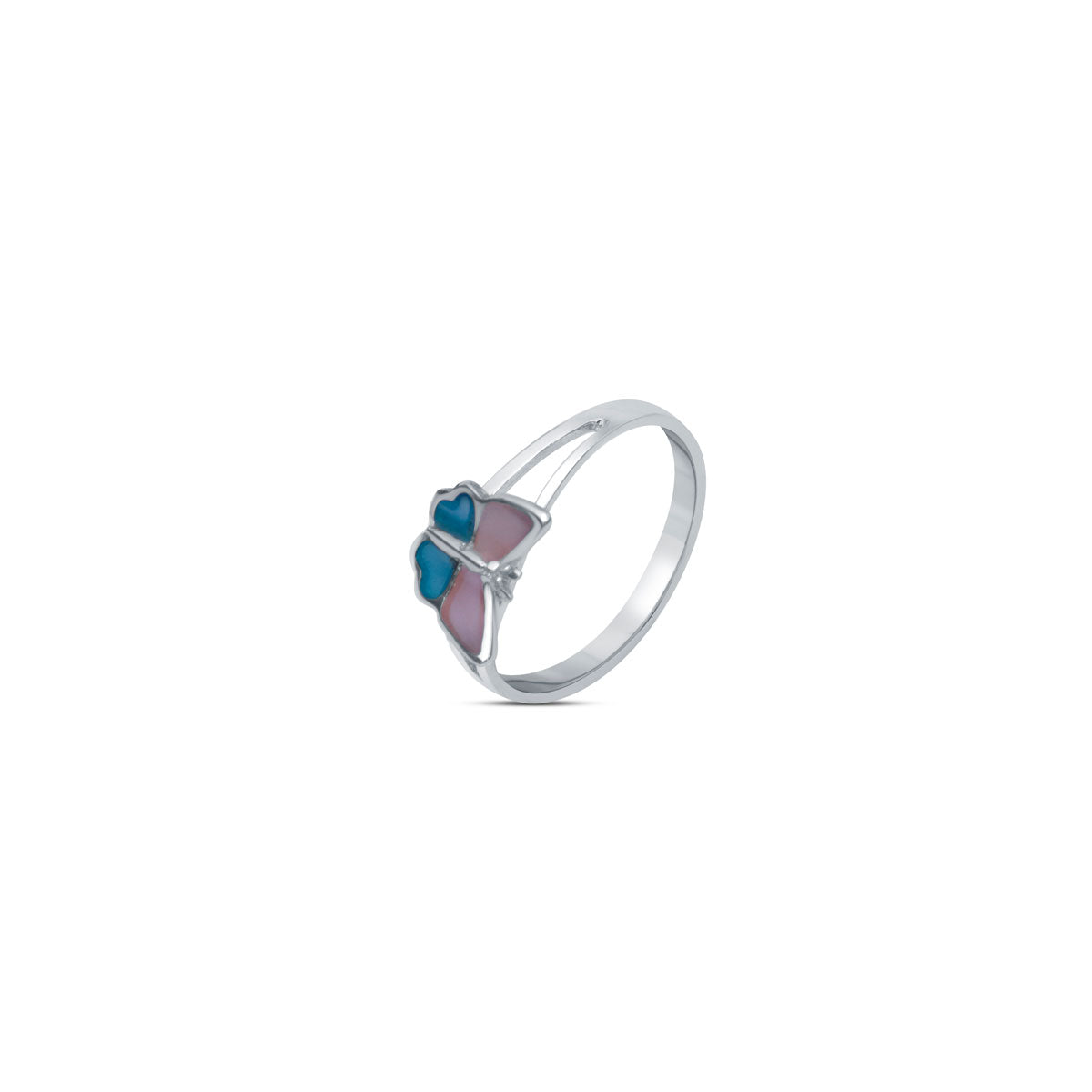 Candy Butterfly 925 Sterling Silver Ring for Women