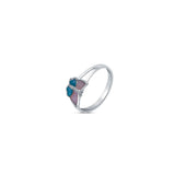 Candy Butterfly 925 Sterling Silver Ring for Women