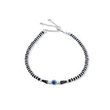 Charming Evil Eye Adjustable Nazariya Anklet for women