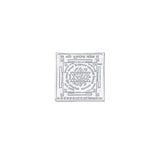 Shri Kuber Yantra in 925 Sterling Silver - Small