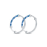 Blue Bliss 925 Sterling Silver Baby Kada (Pair)