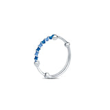 Blue Bliss 925 Sterling Silver Baby Kada (Pair)