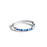 Blue Bliss 925 Sterling Silver Baby Kada (Pair)