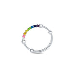 Colorful Bliss 925 Sterling Silver Baby Kada (Pair)