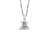 Froggy Fun 925 Sterling Silver Sets for Babies