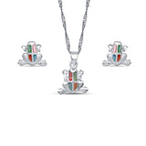 Froggy Fun 925 Sterling Silver Sets for Babies