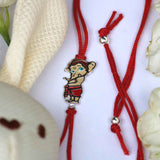 Little Ganesha-  - 925 Sterling Silver Kids Rakhi for your brother