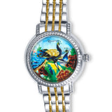 Golden Majesty Watch for Men with Gold & Silver Dual Tone Stainless Steel Strap