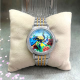 Golden Majesty Watch for Men with Gold & Silver Dual Tone Stainless Steel Strap