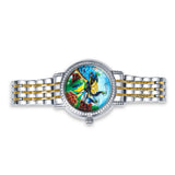 Golden Majesty Watch for Men with Gold & Silver Dual Tone Stainless Steel Strap