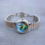 Rose Gold Majesty Watch for Men with Rose Gold & Silver Dual Tone Stainless Steel Strap