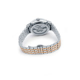 Imperial Peacock Watch for Men with Rose Gold & Silver Dual Tone Stainless Steel Strap