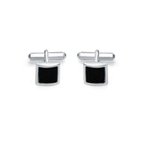 Dark Knight 925 Sterling Silver Cufflinks for Men